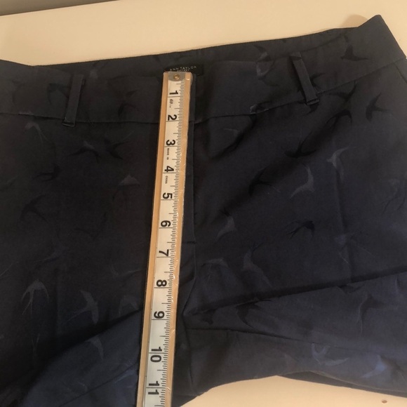 Ann Taylor Factory Petite Signature Bird Pants 8P - Picture 5 of 8